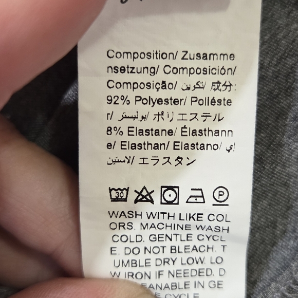 SHEIN Gray Muscle Tee with Bold Print Size 2XL - Picture 4 of 5